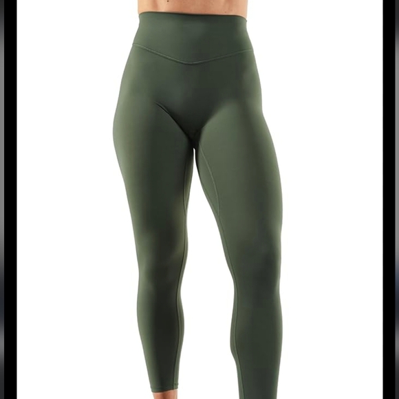 Vitality Women's Deep Green Leggings - Picture 1 of 2